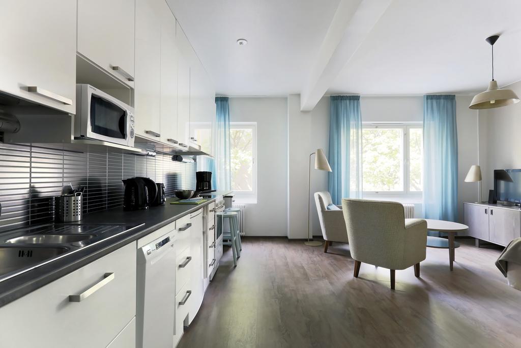 Forenom Serviced Apartments Helsinki Lapinlahdenkatu Szoba fotó